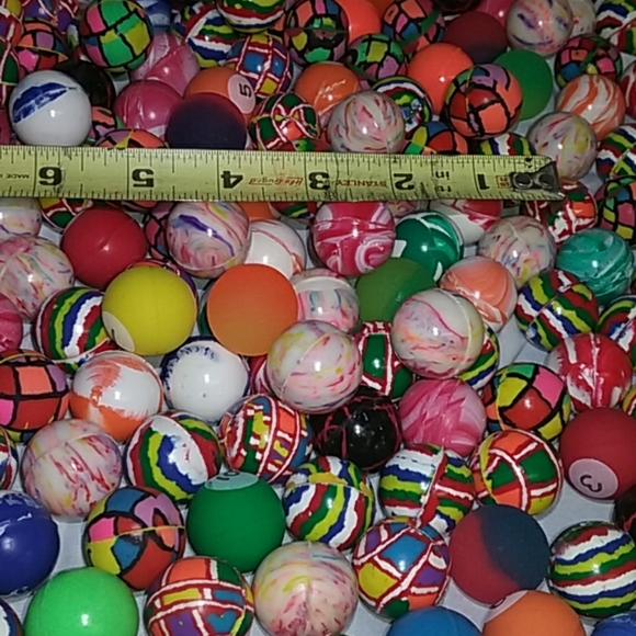 242 RUBBER MINI BALLS - Picture 8 of 8